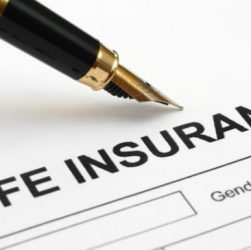 Image Showing Life Insurance Form.