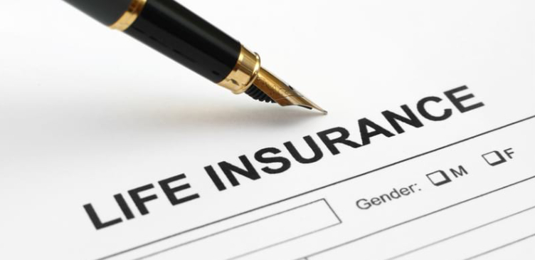 Image Showing Life Insurance Form.